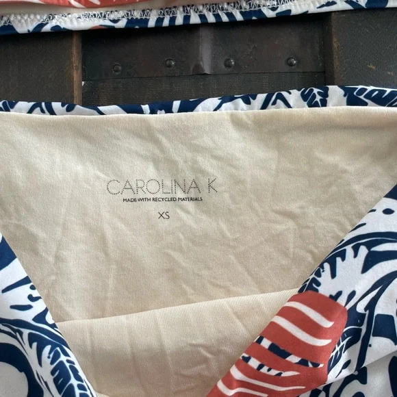 Carolina K for Free People Printed Hugh Waist Bikini XS - Picture 9 of 9